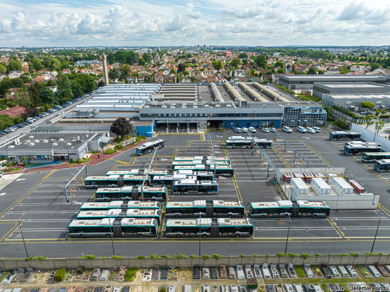 Le centre bus ©RATP